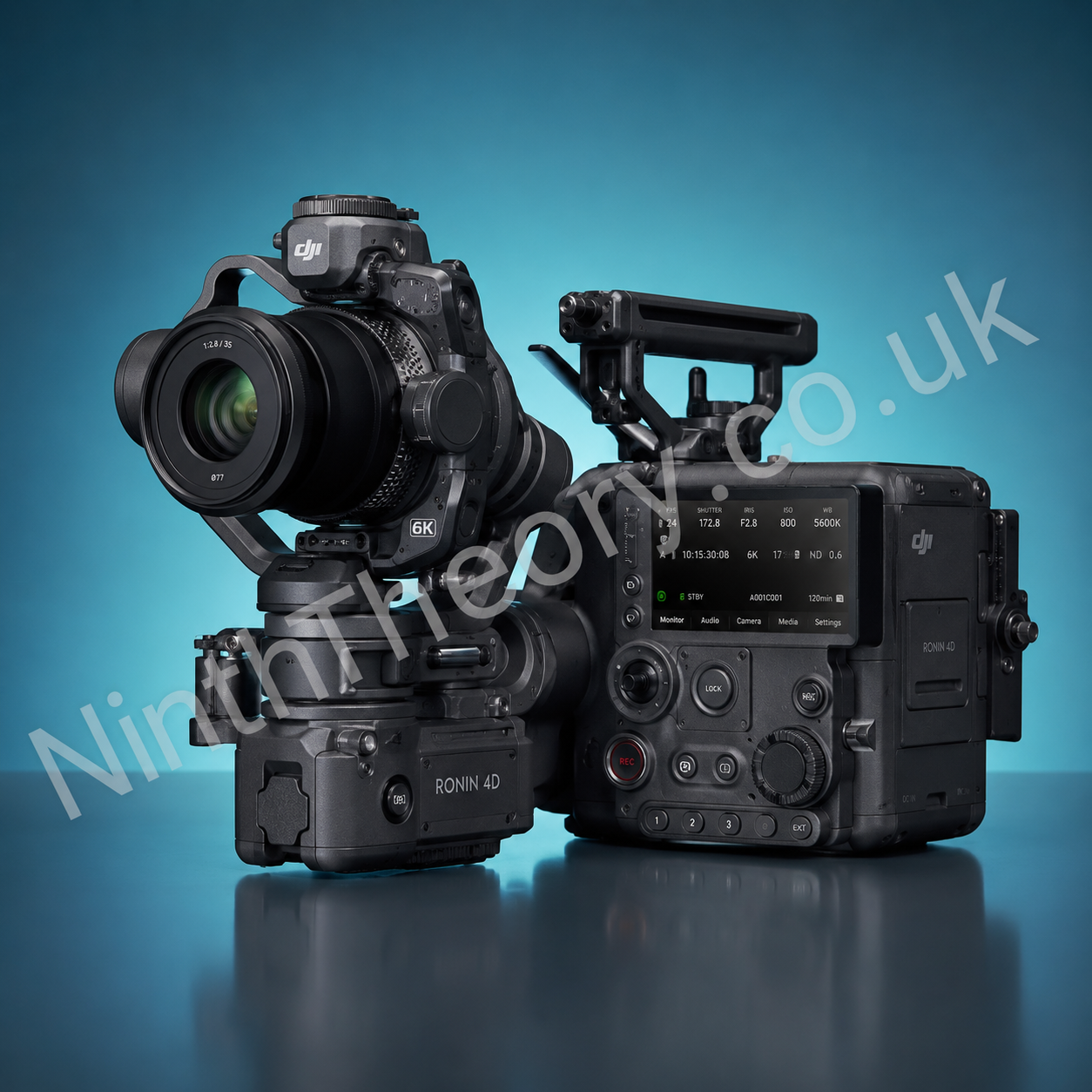 DJI Ronin 4D 6K cinema camera rental kit