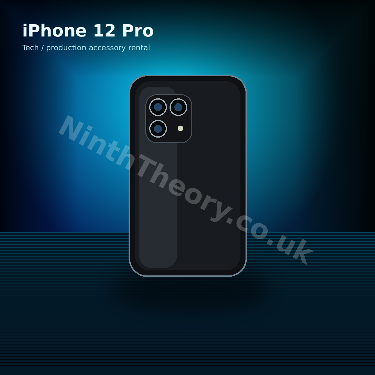 iPhone 12 Pro rental for production, content and prop use
