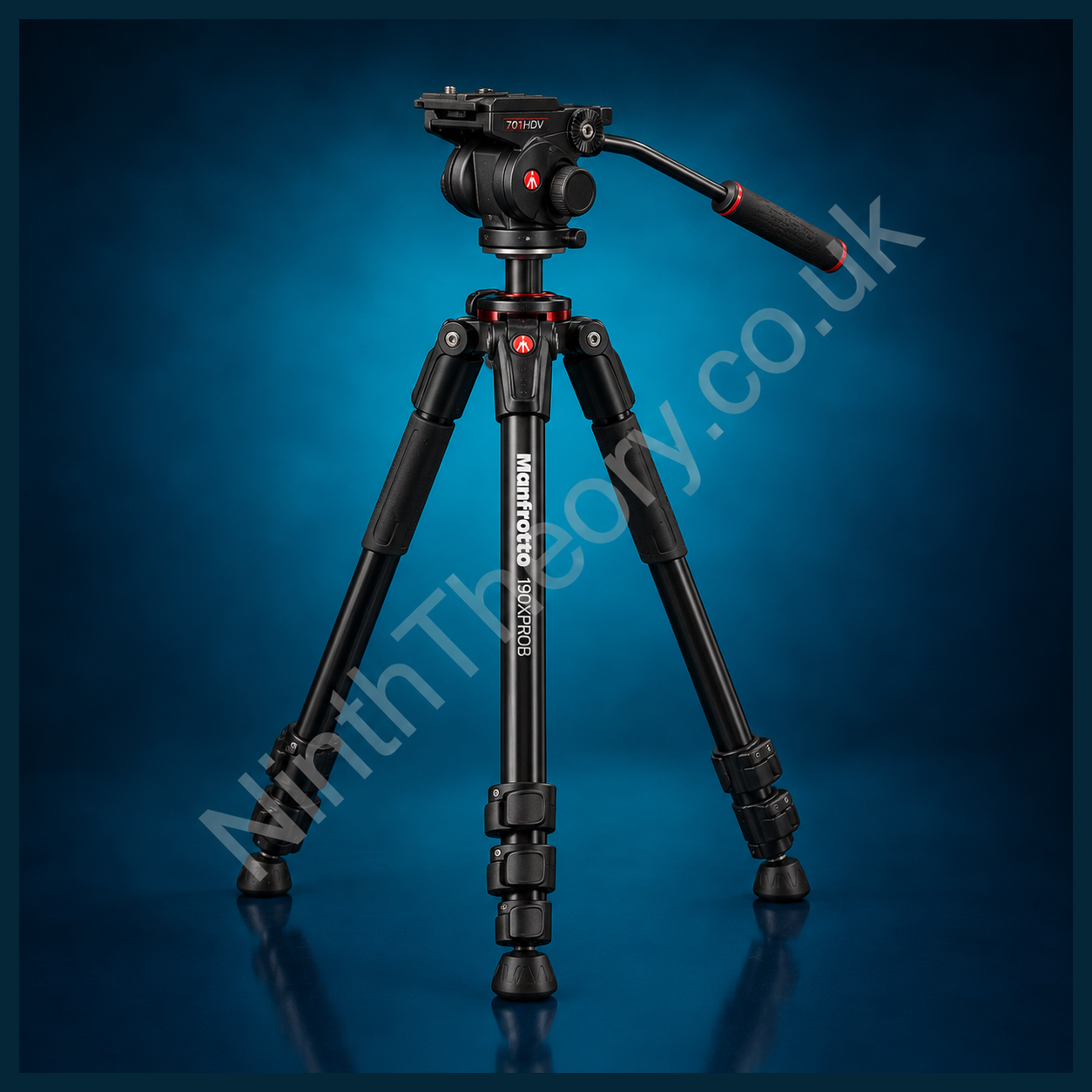 Manfrotto 190XPROB Tripod and 701HDV Head rental product image by Ninth Theory