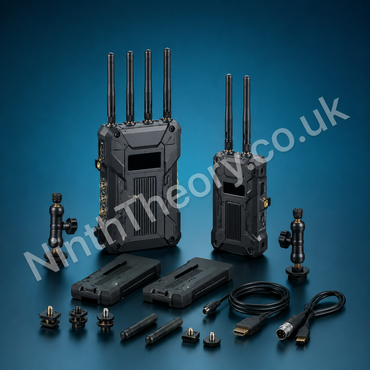 Wireless production kit flat lay product image